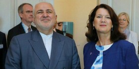 رایزنی ظریف با وزیر تجارت سوئد