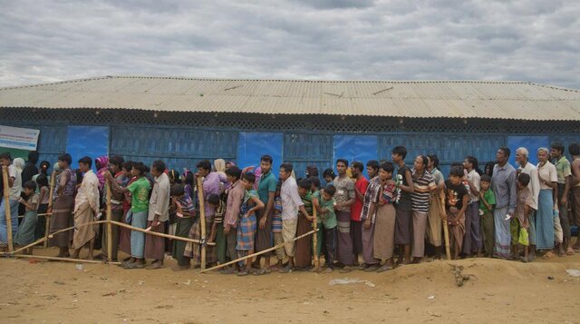 "اعتراض خاموش" آوارگان روهینجا  در سومین سالگرد آوارگی