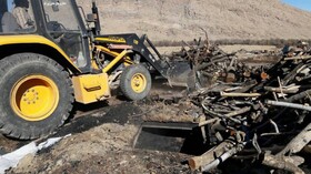 67  کوره زغال غیر مجاز در شهرستان لردگان تخریب شد