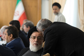 محمدعلی شهیدی، معاون رییس‌جمهور و رییس بنیاد شهید و امور ایثارگران در جلسه هیات دولت