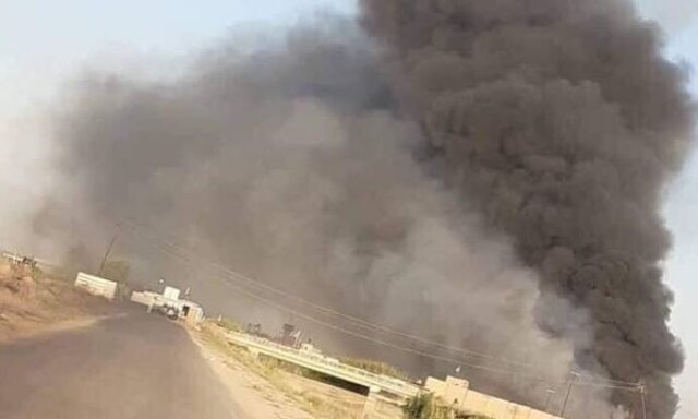 انفجار در انبار تسلیحاتی حشد شعبی در نزدیکی پایگاه “بلد” در شمال عراق