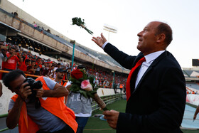 دیدار تیمهای فوتبال پرسپولیس و پارس جنوبی