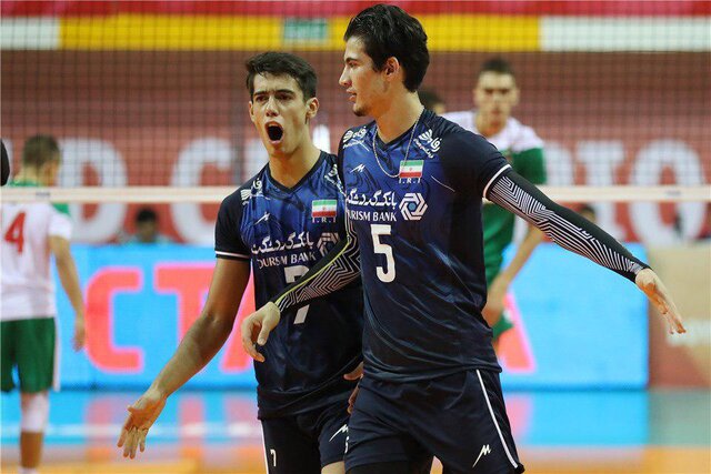 پیروزی نوجوانان ‌والیبال ایران برابر بلغارستان