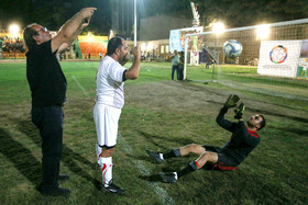 دیدار تیمهای فوتبال عکاسان ایران و منتخب پرشین