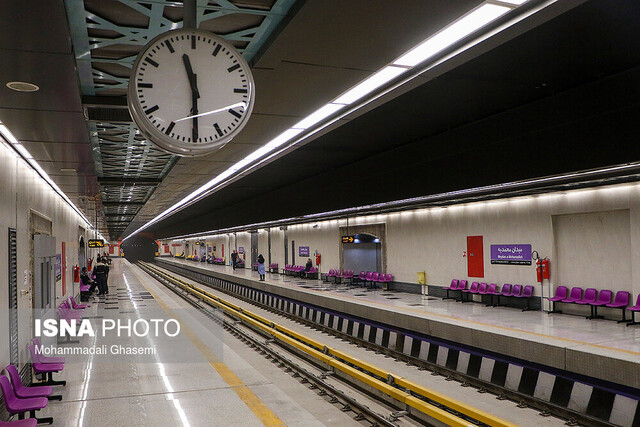 افزایش ۱۵ درصدی ظرفیت متروی تهران از مهر/ کاهش  ۳.۵ دقیقه‌ای سرفاصله حرکت قطارها