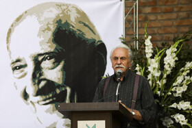 ایرج راد در مراسم تشییع پیکر زنده یاد داریوش اسدزاده