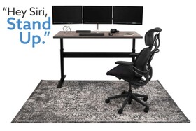 تنظیم میز کار با استفاده از دستیار صوتی اپل+فیلم