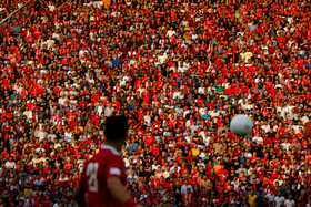 هفته دوم لیگ برتر فوتبال - دیدار تیم های فوتبال تراکتور و پرسپولیس