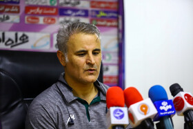 نشست خبری محمد خرمگاه مربی تیم ذوب آهن