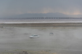 طوفانهای نمکی - «دریاچه ارومیه»