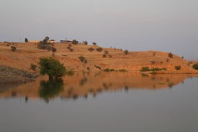 به زیر آب رفتن روستاهای "پرنوشته" و "تلخاب تاجدین" از توابع مسجدسلیمان بعد از آبگیری سد «گتوند»