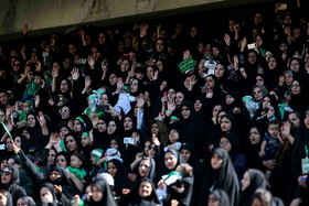 همایش شیرخوارگان حسینی در در ورزشگاه آزادی تهران