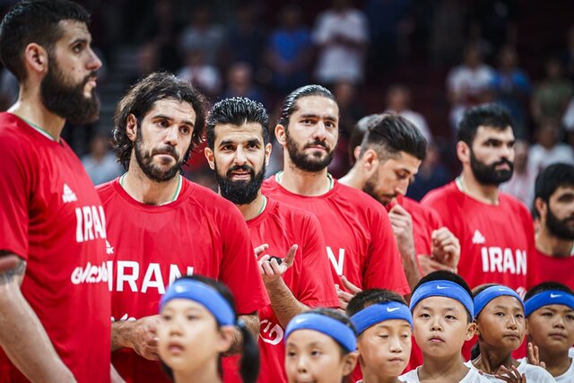 تیم ملی بسکتبال ایران صمد نیکخواه بهرامی