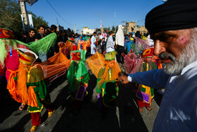 ورود نمادین کاروان امام حسین(ع) به دشت کربلا - خمینی شهر