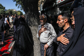 مراسم  عزاداری در حسینیه اعظم زنجان