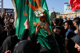مراسم  عزاداری در حسینیه اعظم زنجان