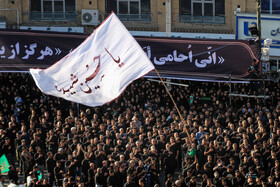 مراسم  عزاداری در حسینیه اعظم زنجان