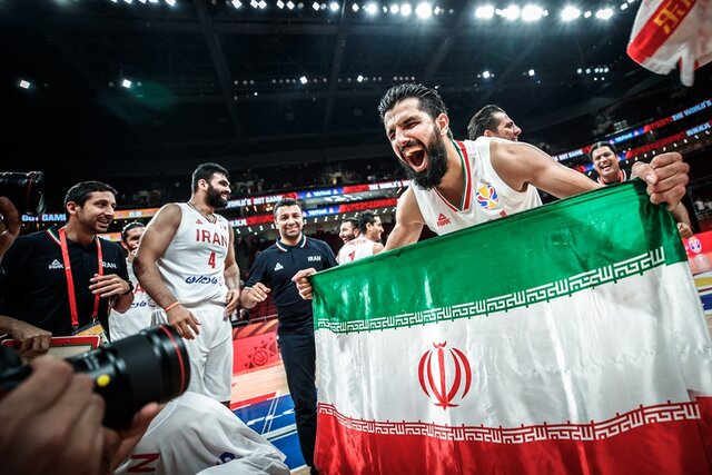 صعود ۵ پله‌ای تیم ملی بسکتبال ایران در آخرین رنکینگ فیبا