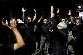 عزاداری تاسوعای حسینی در بازار تهران