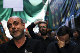 عزاداری تاسوعای حسینی در بازار تهران