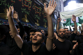 عزاداری تاسوعای حسینی در بازار تهران