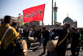 عزاداری تاسوعای حسینی تهران - تکیه بزرگ تجریش
