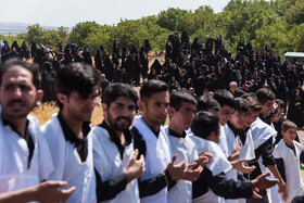 مراسم عزاداری روز عاشورا در روستای «چهرگان» - آذربایجان شرقی