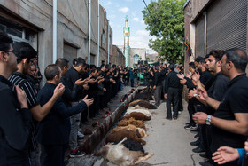 مراسم عزاداری روز عاشورا در روستای «چهرگان» - آذربایجان شرقی
