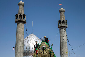 مراسم عزاداری عاشورا در شهرستان خمین