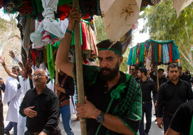 مراسم نخل گردانی در «شهداد» کرمان