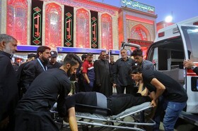 انتقال پیکر زائر جان‌باخته در کربلا به ایران