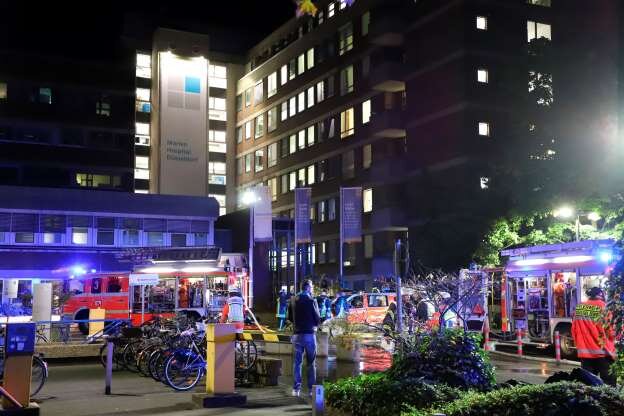 آتش‌سوزی در بیمارستانی در آلمان