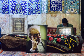 مراسم تشییع پیکر اسدالله عسگراولادی