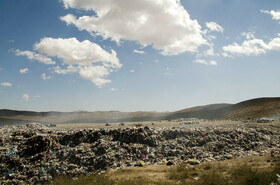 دپوی غیر اصولی زبالهها در منطقه «گویچاله» مازندران