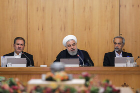 سخنرانی حجت‌الاسلام والمسلمین حسن روحانی، رییس جمهور در جلسه امروز هیئت دولت