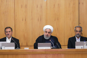 سخنرانی حجت‌الاسلام والمسلمین حسن روحانی، رییس جمهور در جلسه امروز هیئت دولت