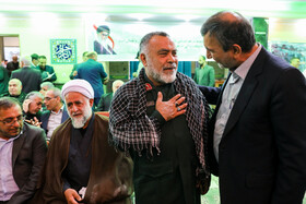 سردار مرتضی قربانی در مراسم سی‌و دومین محفل انس پیشکسوتان جهاد و شهادت