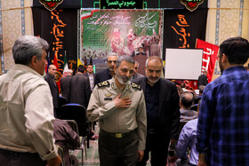 سرلشکر موسوی فرمانده کل ارتش در مراسم سی‌و دومین محفل انس پیشکسوتان جهاد و شهادت