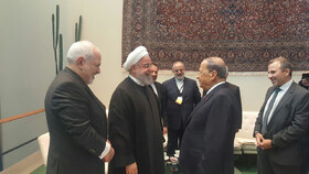 روسای جمهور ایران و لبنان با یکدیگر دیدار کردند
