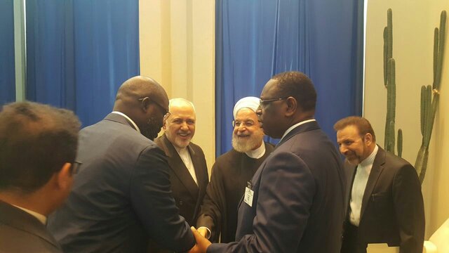 روحانی با روسای جمهور لیبریا و سنگال دیدار کرد