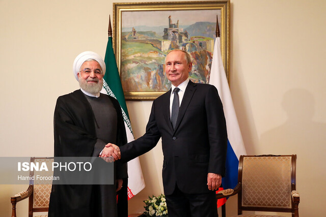 گفتوگوی روسای جمهوری ایران و روسیه درباره ابتکار «صلح هرمز» گفتوگوی روسای جمهوری ایران و روسیه درباره ابتکار «صلح هرمز»