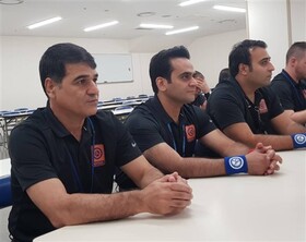 کلینیک داوری رقابت‌های کشتی آزمایشی المپیک ۲۰۲۰ برگزار شد
