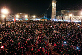 همزمان با سالروز شهادت «حضرت رقیه(س)» مراسم بزرگ‌ترین سفره نذری حضرت رقیه (س) در میدان امام حسین برگزار شد