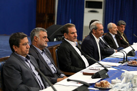 نشست رییسان اتاق‌های بازرگانی کشور با معاون اول رییس جمهور