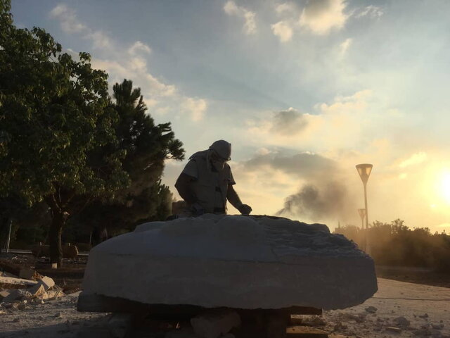 مجسمه‌سازان ایرانی در سمپوزیوم بین‌المللی بیروت