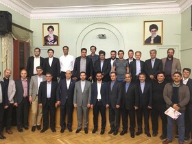 ضیافت شام سفارت کشورمان در ارمنستان با حضور آذری جهرمی