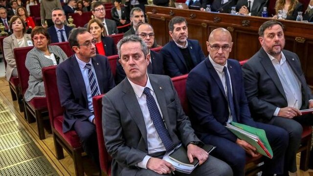 دادگاه عالی اسپانیا ۹ رهبر کاتالونیا را به حبس محکوم کرد