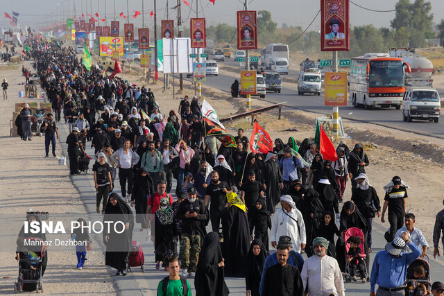 وزارت کشور عراق: بیش از یک میلیون و۶۰۰ هزار زائر وارد عراق شدند