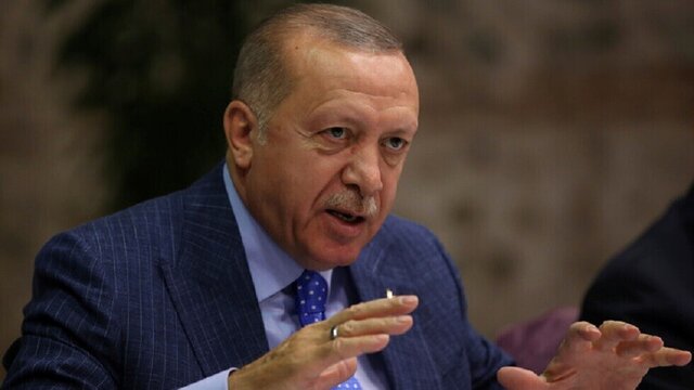 اردوغان: آمریکا به وعده‌اش عمل نکن عملیات را با قدرت بیشتر پیش می‌بریم