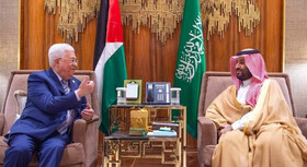 محمود عباس با بن سلمان دیدار کرد